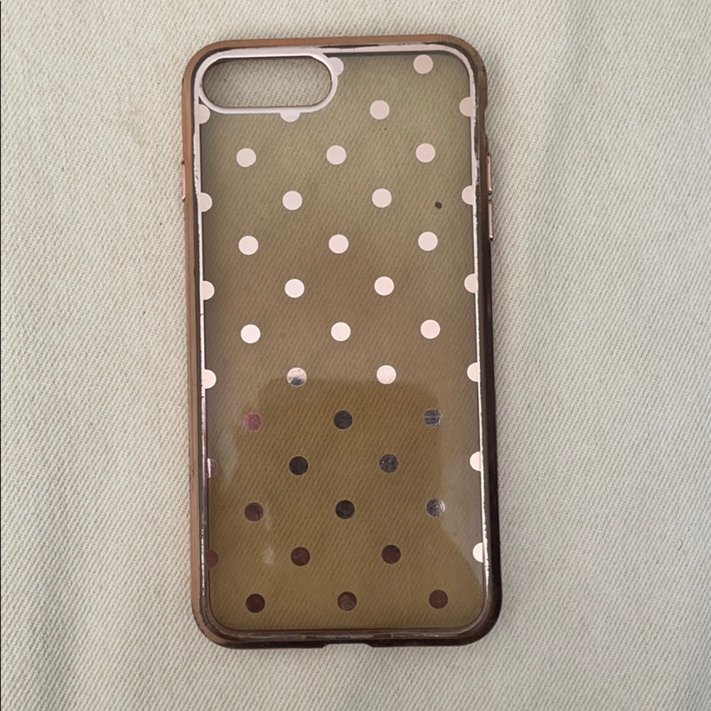 Rose Gold iPhone 7/8 plus case